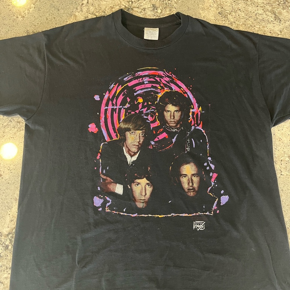 Vintage 1990 The Doors Band Tee